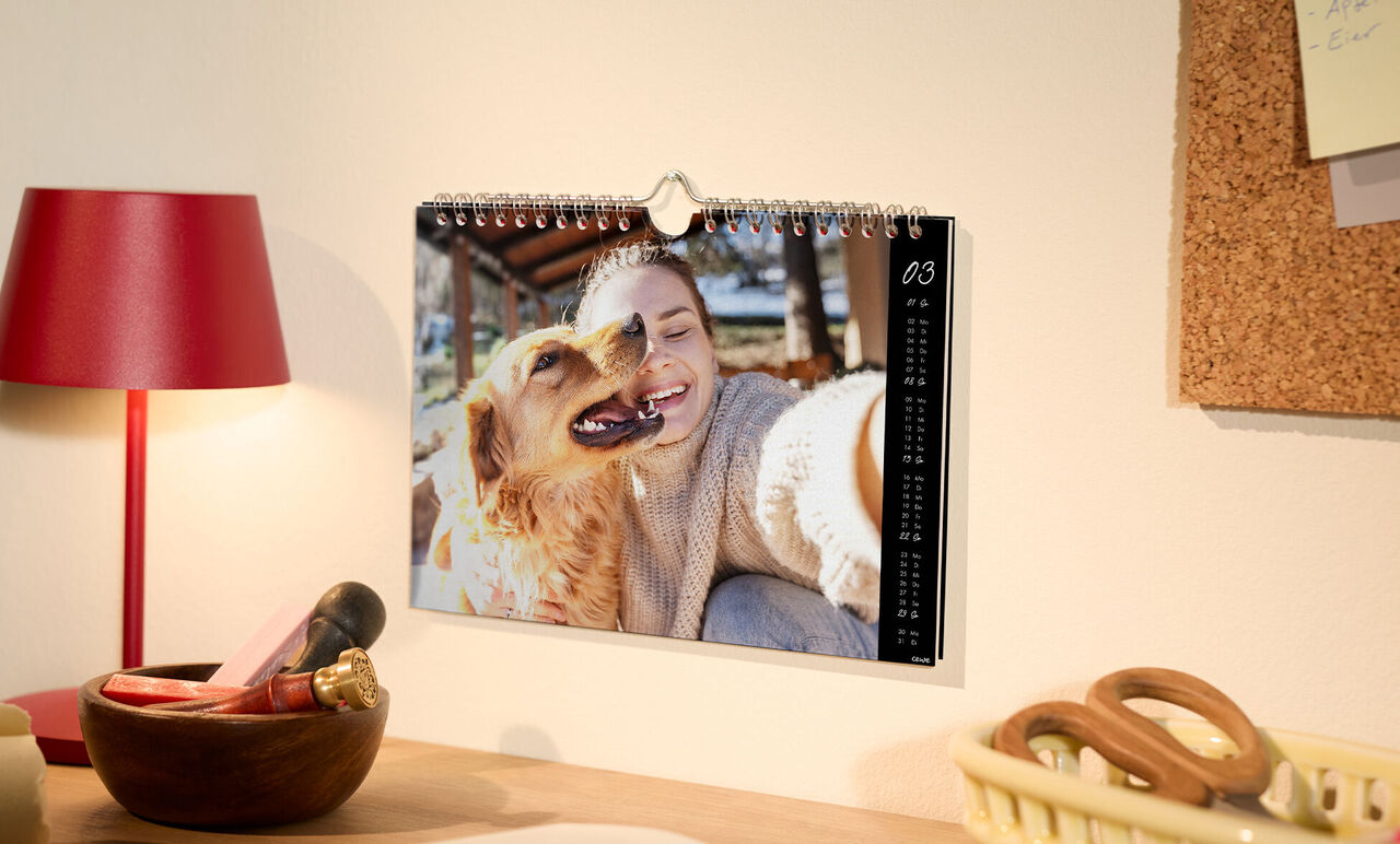 Calendrier mural A5;